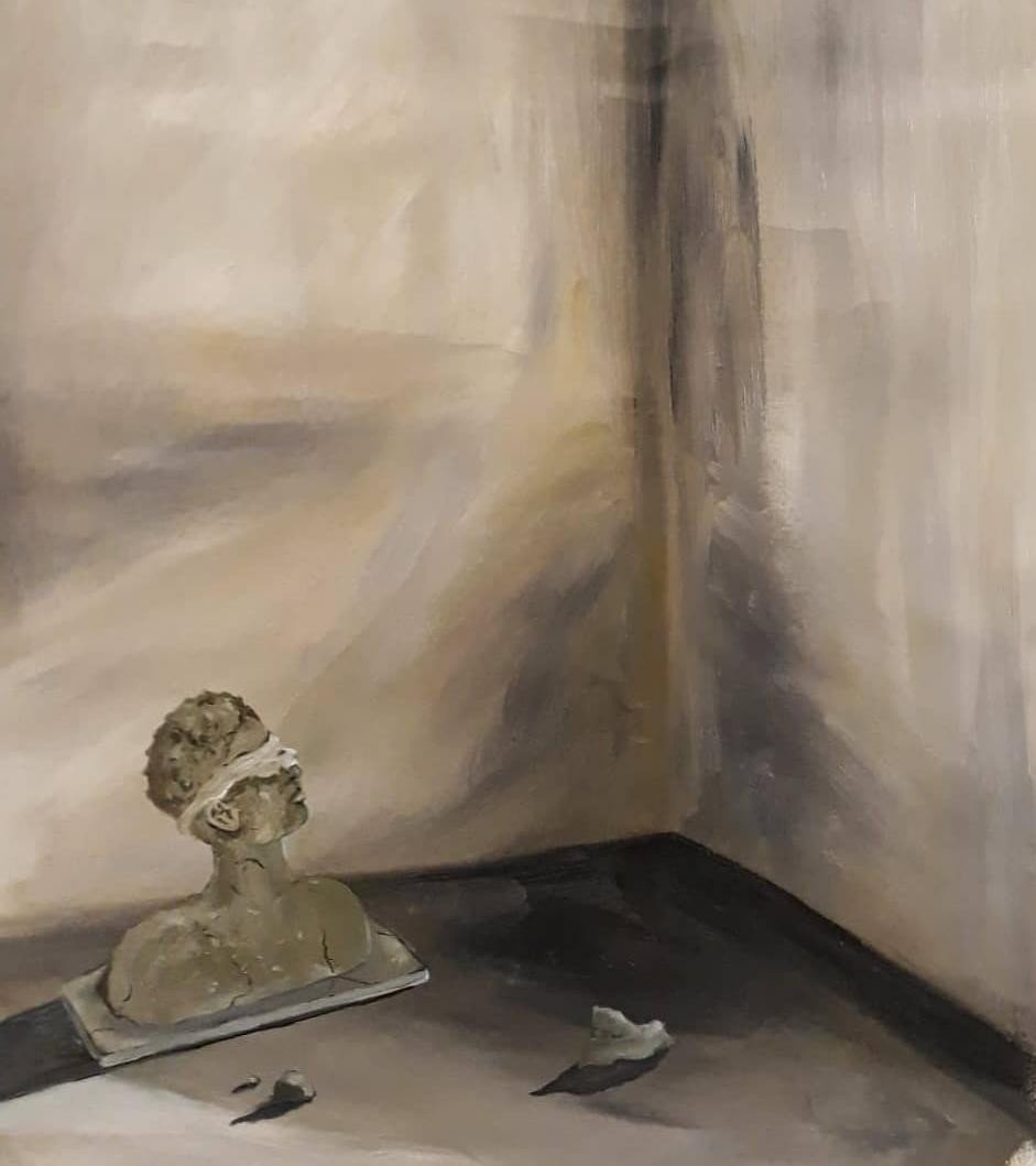 Sin título — Óleo sobre lienzo